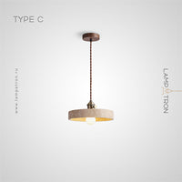 MODESTUS Pendant by Lampadom - angle view