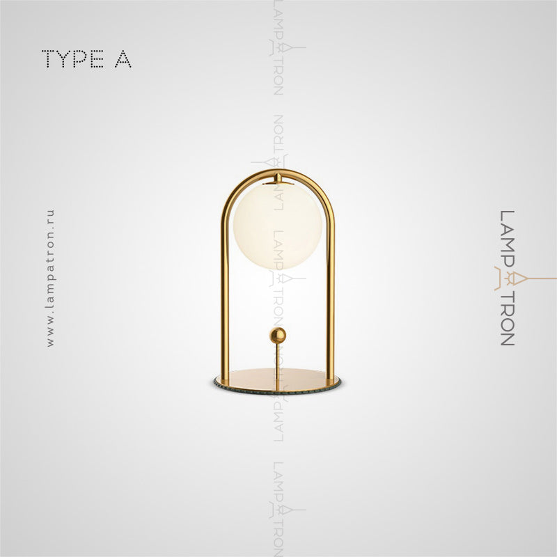 MODIL Table Lamp by Lampadom - scale reference