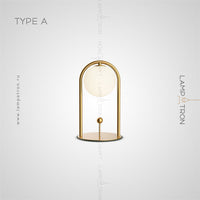 MODIL Table Lamp by Lampadom - scale reference