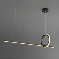 MOFFIT B Linear Chandelier by Lampadom - ambient shot