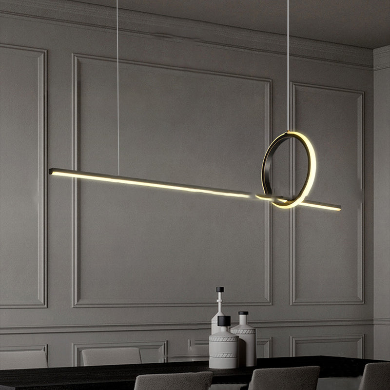 MOFFIT B Linear Chandelier by Lampadom - ambient shot
