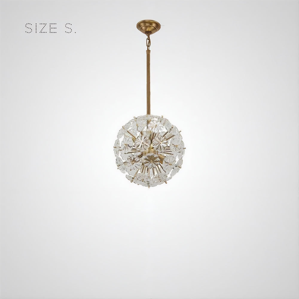 MOIRA BALL Chandelier by Lampadom - detail view