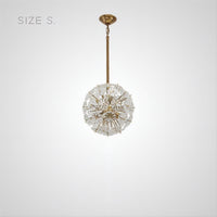 MOIRA BALL Chandelier by Lampadom - detail view