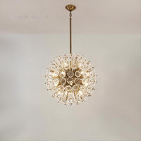 MOIRA BALL Chandelier by Lampadom - angle view