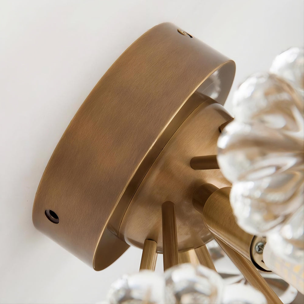 MOIRA C. Ceiling Chandelier by Lampadom - top view