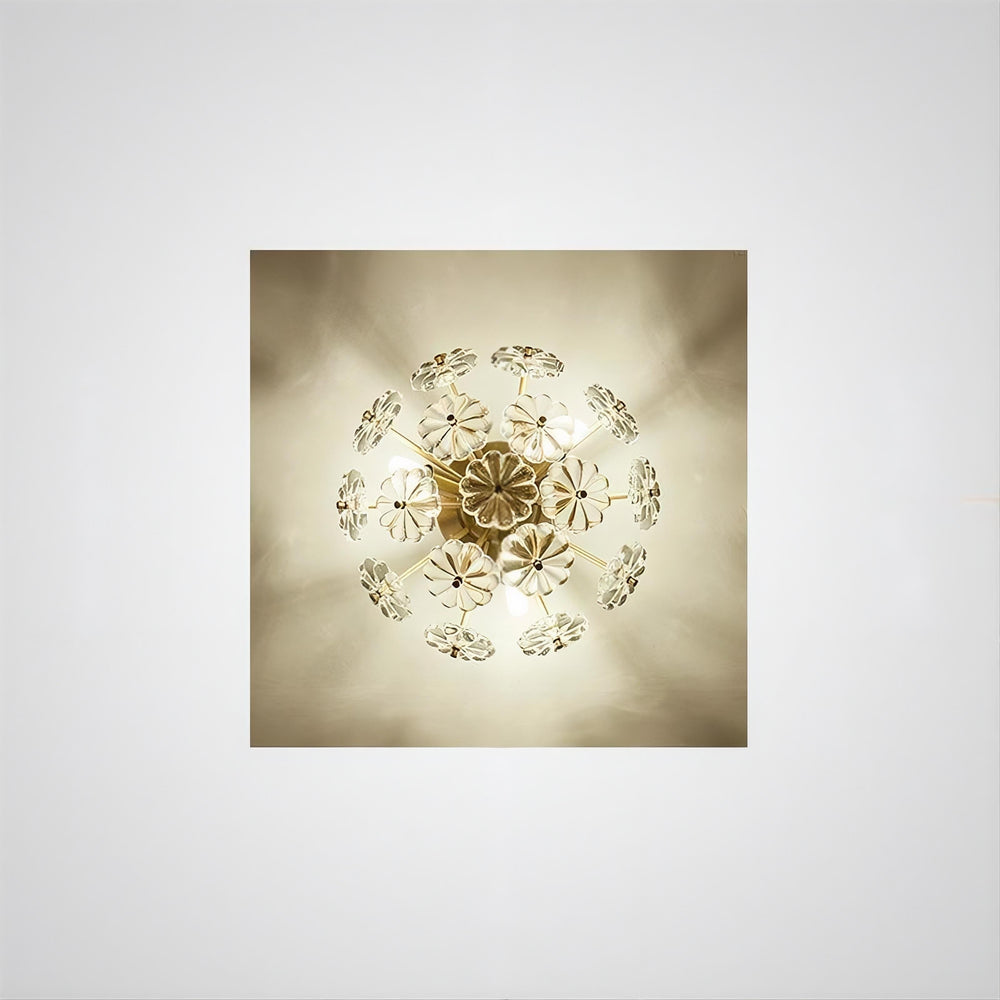 MOIRA C. Ceiling Chandelier by Lampadom - angle view
