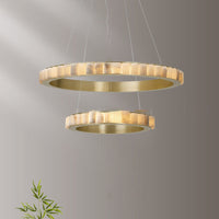 MONSINE Ring Chandelier by Lampadom - close-up