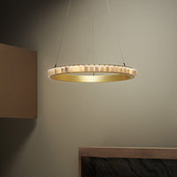 MONSINE Ring Chandelier by Lampadom - scale reference