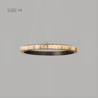 MONSINE Ring Chandelier by Lampadom - side view