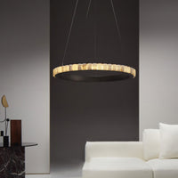 MONSINE Ring Chandelier by Lampadom - top view