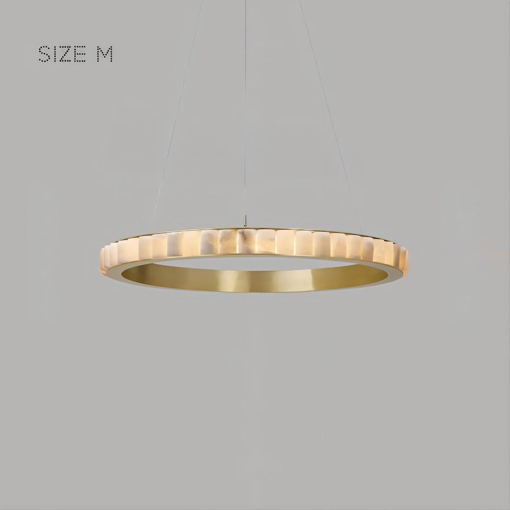 MONSINE Ring Chandelier by Lampadom - angle view