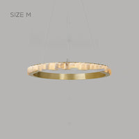 MONSINE Ring Chandelier by Lampadom - top view