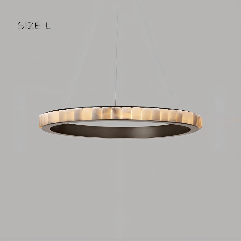 MONSINE Ring Chandelier by Lampadom - detail view