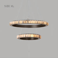 MONSINE Ring Chandelier by Lampadom - detail view