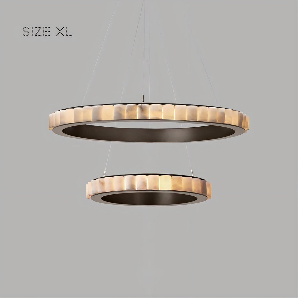 MONSINE Ring Chandelier by Lampadom - ambient shot