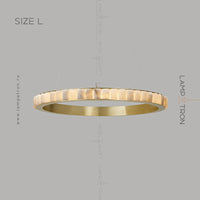 MONSINE Ring Chandelier by Lampadom - detail view