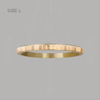 MONSINE Ring Chandelier by Lampadom - close-up