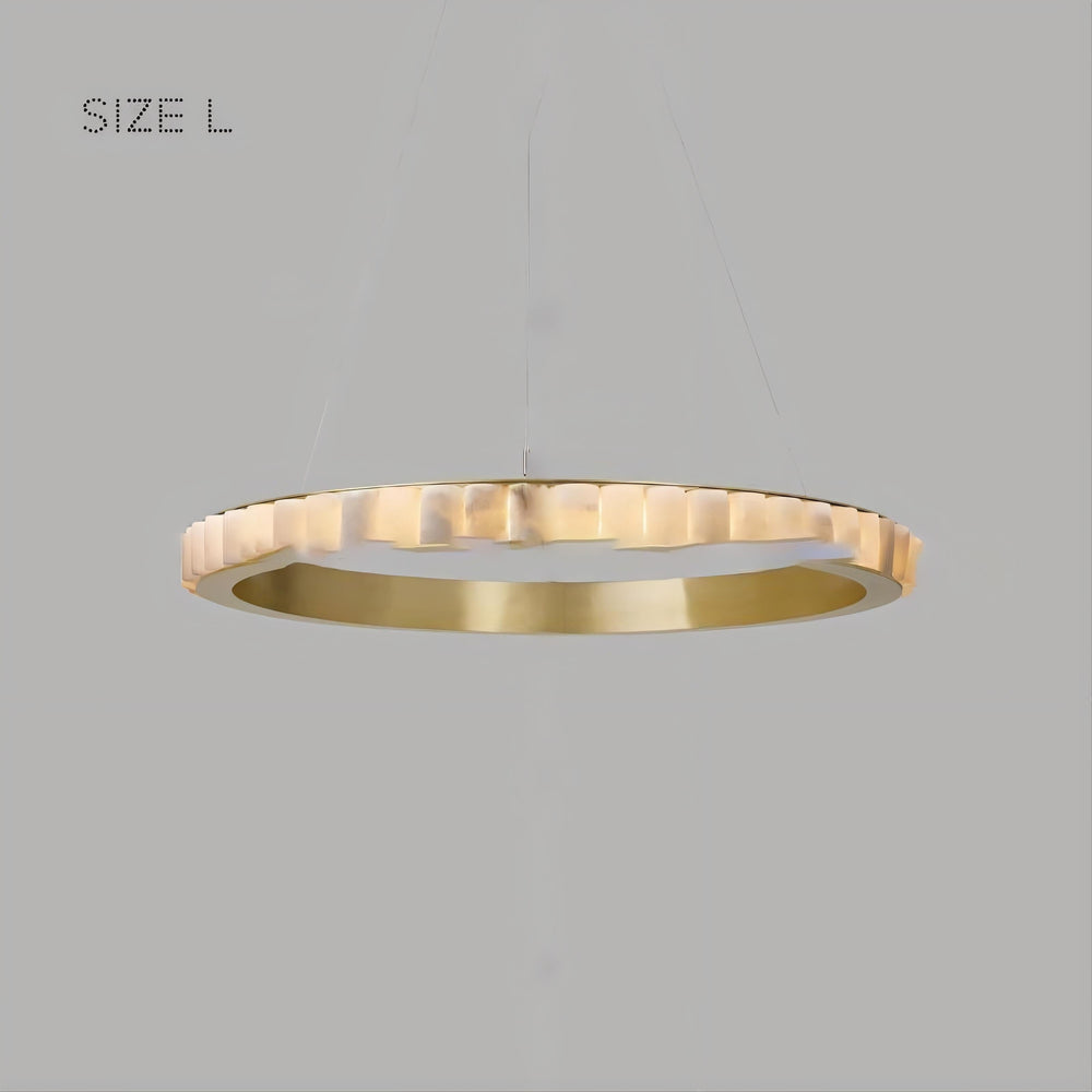 MONSINE Ring Chandelier by Lampadom - detail view