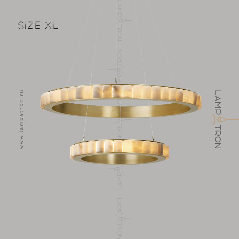 MONSINE Ring Chandelier by Lampadom - ambient shot