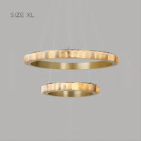 MONSINE Ring Chandelier by Lampadom - scale reference