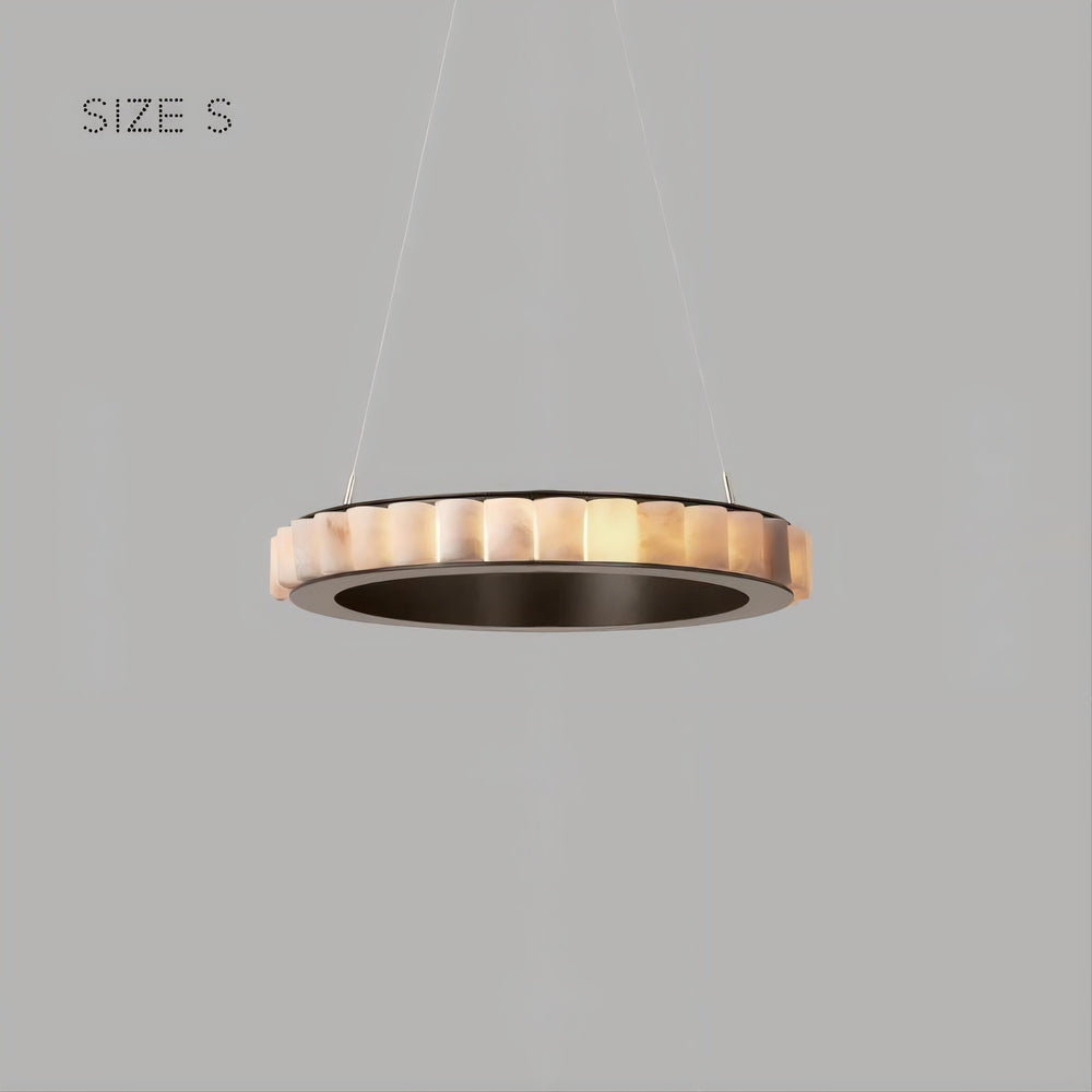 MONSINE Ring Chandelier by Lampadom - top view