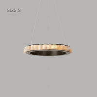 MONSINE Ring Chandelier by Lampadom - side view