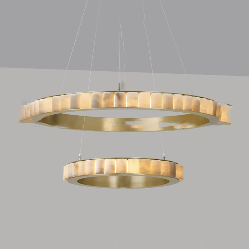 MONSINE Ring Chandelier by Lampadom - close-up