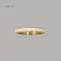 MONSINE Ring Chandelier by Lampadom - scale reference