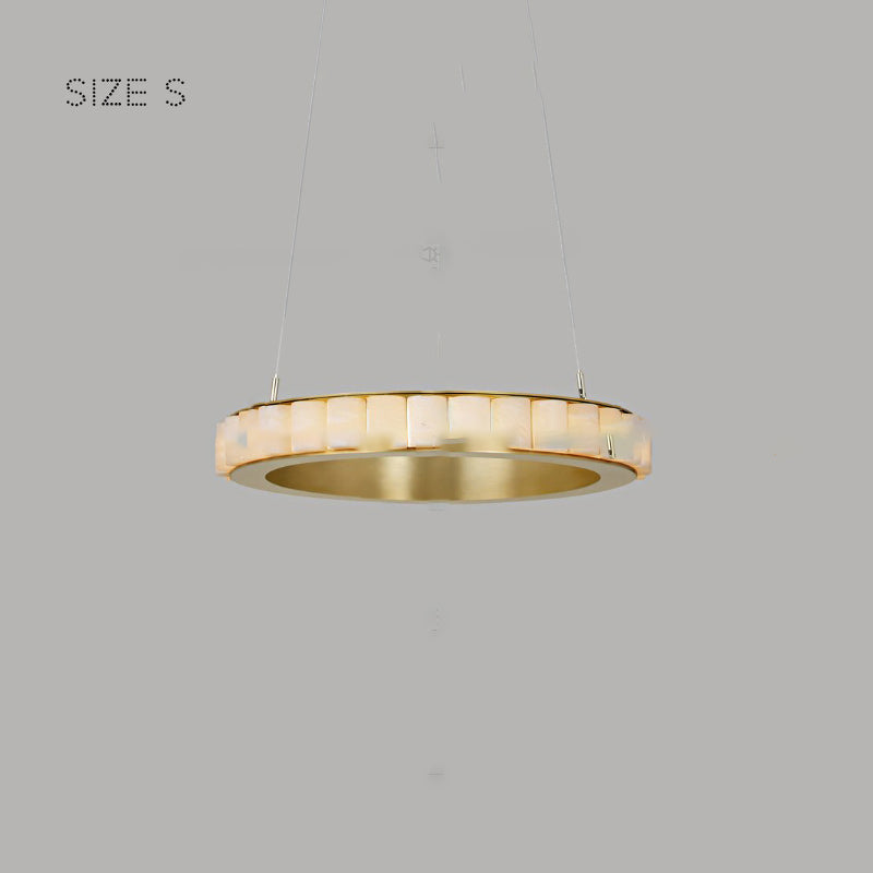 MONSINE Ring Chandelier by Lampadom - detail view