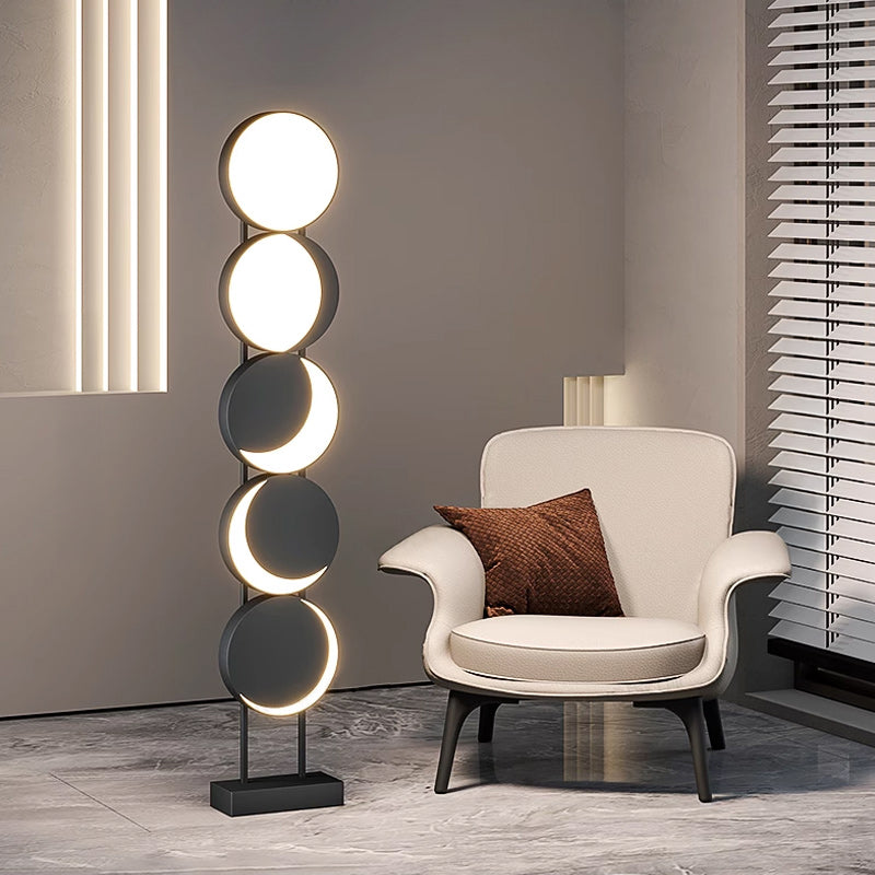MOON PHASE Floor Lamp by Lampadom - scale reference