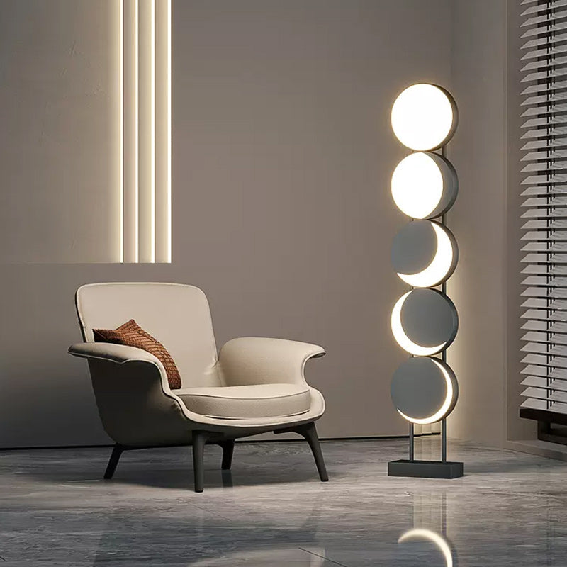 MOON PHASE Floor Lamp by Lampadom - detail view