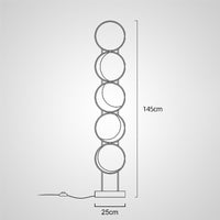 MOON PHASE Floor Lamp by Lampadom - side view