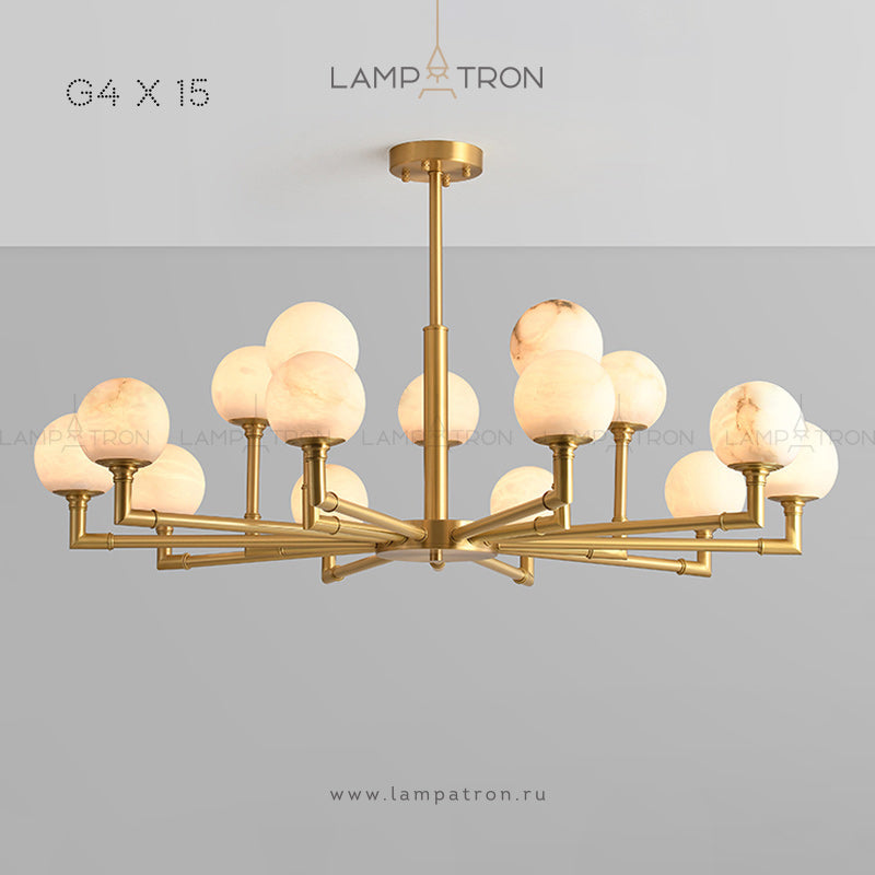 NANCY Chandelier by Lampadom - ambient shot