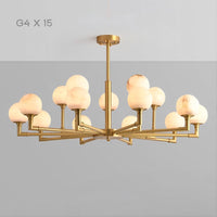 NANCY Chandelier by Lampadom - side view