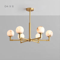 NANCY Chandelier by Lampadom - top view