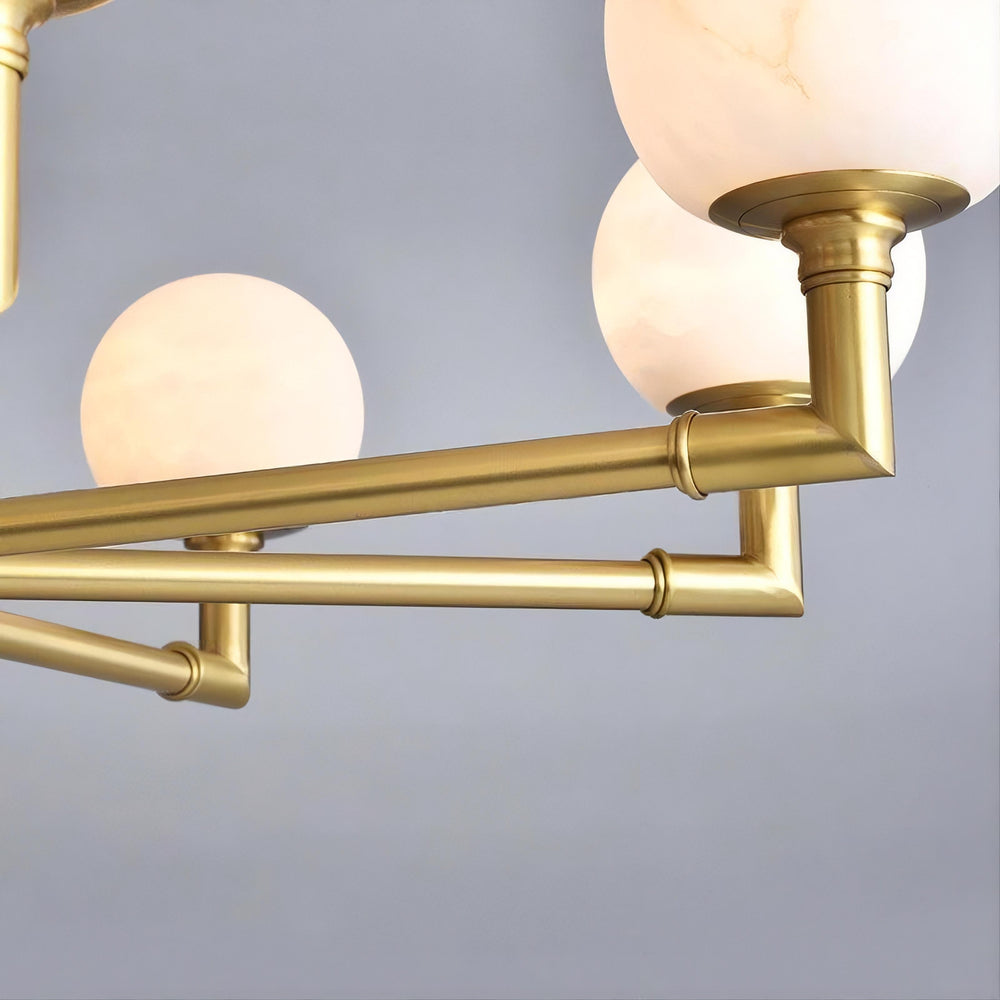 NANCY Chandelier by Lampadom - angle view