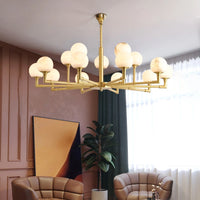 NANCY Chandelier by Lampadom - top view