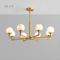 NANCY Chandelier by Lampadom - top view