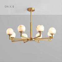 NANCY Chandelier by Lampadom - side view