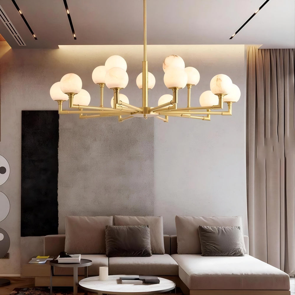 NANCY Chandelier by Lampadom - detail view