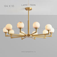 NANCY Chandelier by Lampadom - scale reference