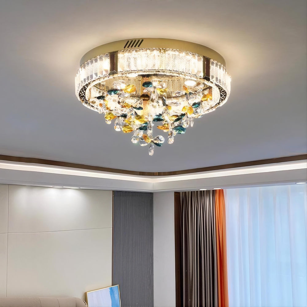 NATALI Ceiling Chandelier by Lampadom - side view