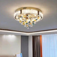 NATALI Ceiling Chandelier by Lampadom - side view