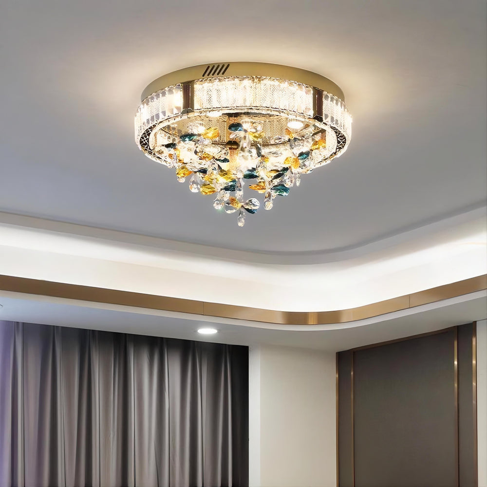 NATALI Ceiling Chandelier by Lampadom - angle view