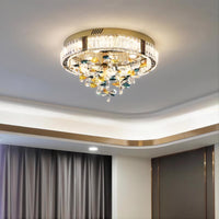 NATALI Ceiling Chandelier by Lampadom - angle view