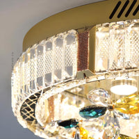 NATALI Ceiling Chandelier by Lampadom - detail view