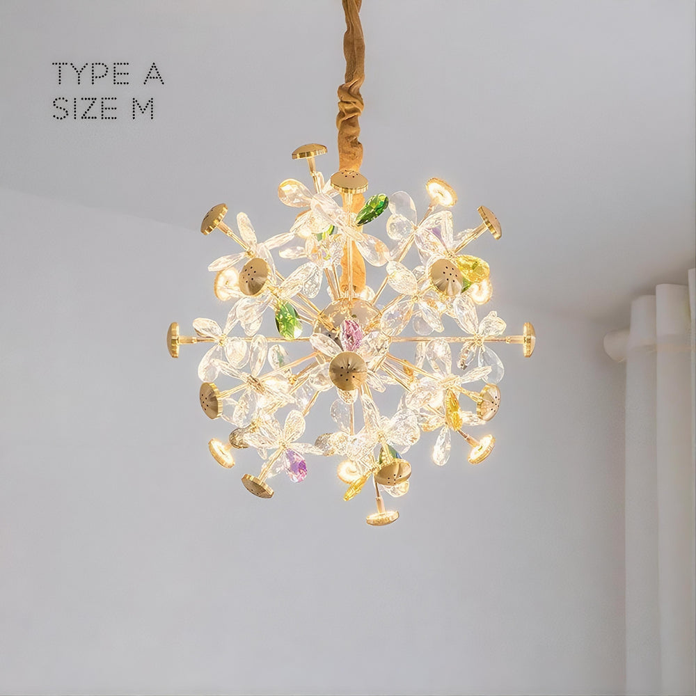 NELIO Chandelier by Lampadom - top view
