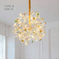 NELIO Chandelier by Lampadom - close-up