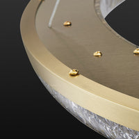 NELIUS Ring Chandelier by Lampadom - side view