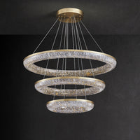 NELIUS Ring Chandelier by Lampadom - side view